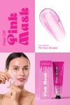 Kolajenli Pembe Soyulabilir Maske 50 Ml (Collagen, Vitamin C, Niacinamide, Panthenol)