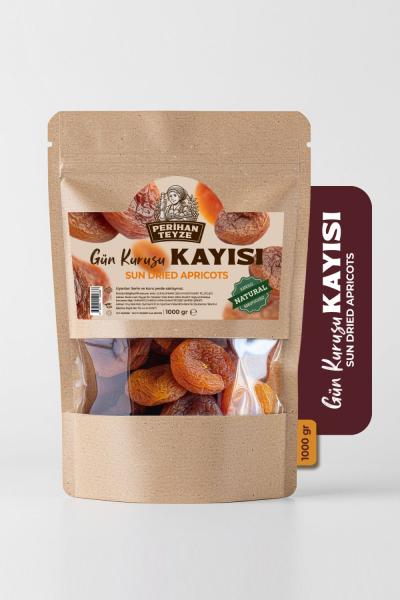 ORGANİK GÜN KURUSU KAYISI 1000 gr (Doğal, Katkısız, Organik Malatya Kayısı)